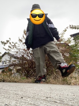 「SUBWARE（サブウェア）のアイテム」を使った、Shoさん（メンズ・168cm）の冬コーディネート