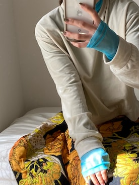 「DRIES VAN NOTEN（ドリスヴァンノッテン）のアイテム（スカート）」を使った、m0436さん（レディース・158cm）の冬コーディネート