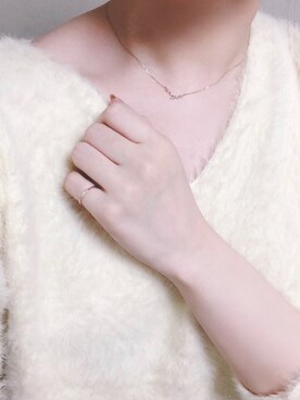 「ジュエリー」｜Mii Hanasakiさん（レディース・160cm）の冬コーディネート