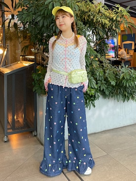 momoさん(レディース・160cm)の夏コーディネート