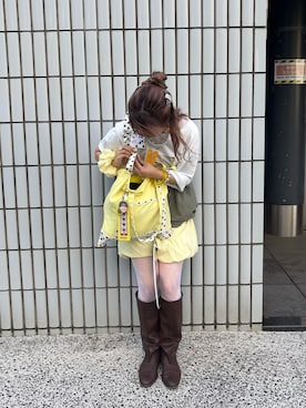 「オタクコーデ」｜momoさん（レディース・160cm）の夏コーディネート