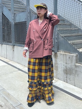 momoさん(レディース・160cm)の夏コーディネート