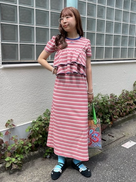 momoさん(レディース・160cm)の夏コーディネート