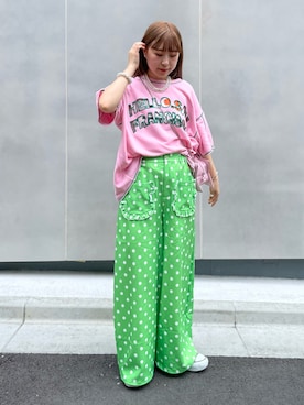 momoさん(レディース・160cm)の夏コーディネート