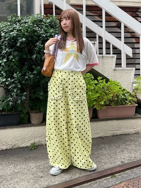 momoさん(レディース・160cm)の夏コーディネート