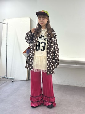 momoさん(レディース・160cm)の夏コーディネート