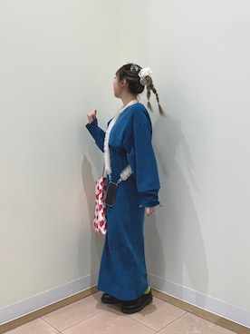 momoさん(レディース・160cm)の冬コーディネート