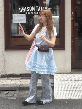 momoさん（レディース・160cm）の夏コーディネート