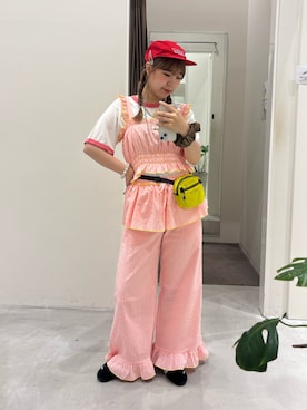 momoさん(レディース・160cm)の夏コーディネート