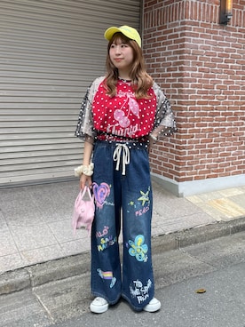 momoさん(レディース・160cm)の夏コーディネート