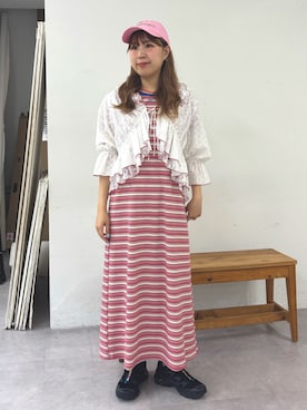 momoさん(レディース・160cm)の夏コーディネート