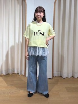 momoさん（レディース・160cm）の春コーディネート