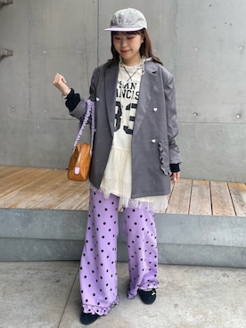 momoさん(レディース・160cm)の夏コーディネート