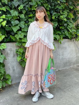 momoさん(レディース・160cm)の春コーディネート