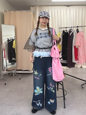 momoさん（レディース・160cm）の夏コーディネート