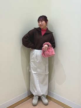 momoさん(レディース・160cm)の冬コーディネート