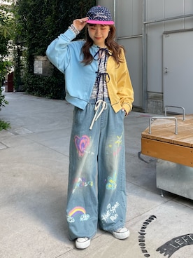 momoさん(レディース・160cm)の夏コーディネート