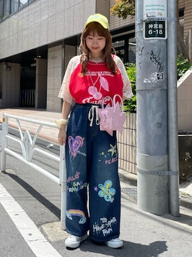 momoさん(レディース・160cm)の夏コーディネート