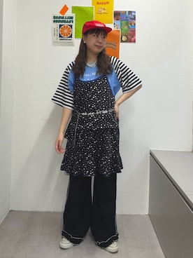 「HELLO.SANFRANCISCO（ハローサンフランシスコ）のアイテム」を使った、momoさん（レディース・160cm）の春コーディネート