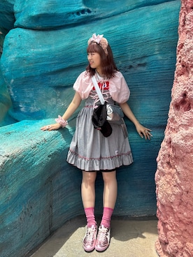 momoさん（レディース・160cm）の夏コーディネート