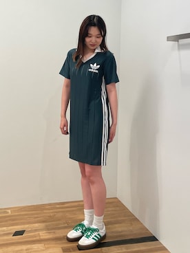 「サンバ」｜「アイテム（ワンピース/ドレス）」を使った、OYさん（レディース・161cm）の夏コーディネート