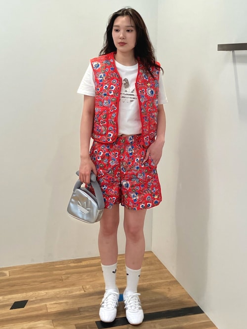 国内発送【adidas】オリジナルスxリバティキルティング ショーツ adidas Originals × Liberty London キルトショーツ / ショート