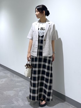 「アイテム（トートバッグ）」を使った、bnbn419さん（レディース・164cm・20代）の夏コーディネート