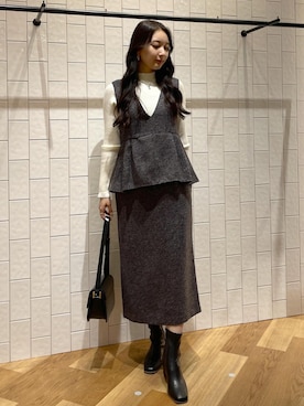 「ニット/セーター」｜bnbn419さん（レディース・164cm）の秋コーディネート