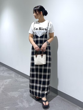 「混合」｜bnbn419さん（レディース・164cm）の夏コーディネート
