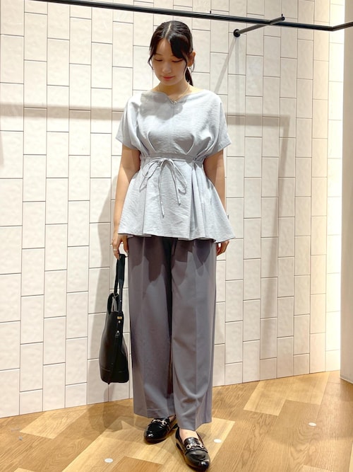 セール】【3サイズ展開】サスペンダー付きワイドパンツ（その他パンツ