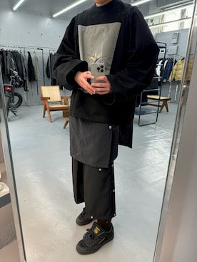 「フォロー、イイネ、お気に入り登録お願いします♡」｜「アイテム（パンツ）」を使った、Matsukiさん（メンズ・182cm）の冬コーディネート