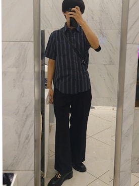 「170cm」｜かなかなさん（メンズ・170cm）の夏コーディネート
