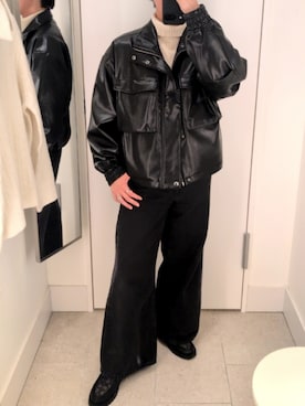 「URBAN RESEARCH」｜「アイテム（ジャケット/アウター）」を使った、ゆうきさん（メンズ・170cm）の冬コーディネート