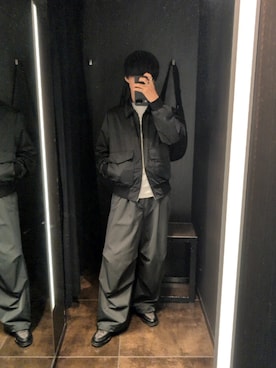 「いいね、save、フォローお願いします🤑」｜かなかなさん（メンズ・170cm・20代）の秋コーディネート