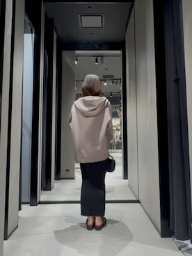 「ARMANI EXCHANGE（アルマーニエクスチェンジ）のアイテム」を使った、Hana.coさん（レディース・158cm）の春コーディネート