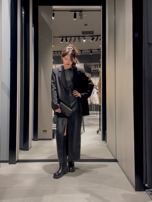 セール】【A|X アルマーニ エクスチェンジ】NL ニーハイ バイカー