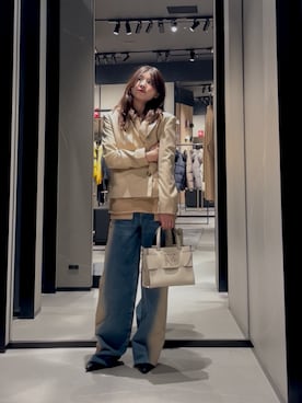 Hana.coさん（レディース・158cm）の冬コーディネート