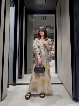 「ARMANI EXCHANGE（アルマーニエクスチェンジ）のアイテム」を使った、Hana.coさん（レディース・158cm）の春コーディネート