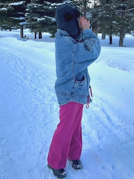 「ORNERTE（オルネート）のアイテム」を使った、tmtm97さん（レディース・158cm）の冬コーディネート