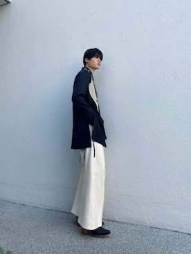 「シンヤコズカ」｜Ren  Takahashiさん（メンズ・180cm）の冬コーディネート