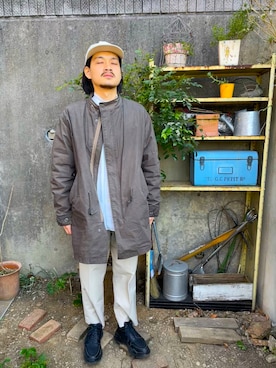 「punta（プンタ）のアイテム」を使った、泥団子 輝美さん（メンズ・170cm）の冬コーディネート