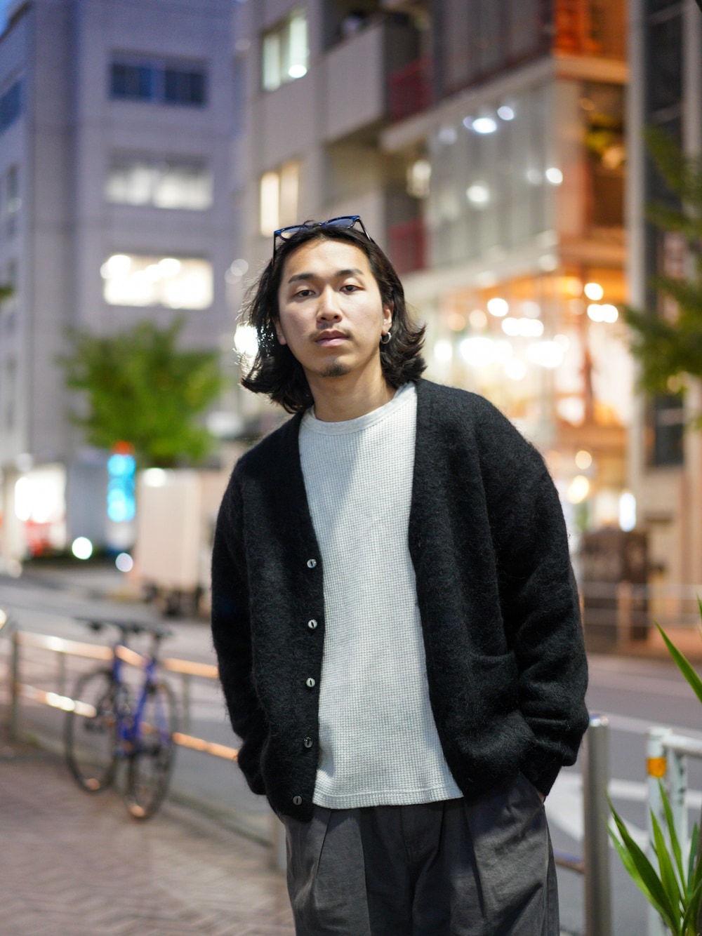 riku kimura(Schott NAGOYA店)｜schottのカーディガン/ボレロを使った