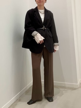 ishiさん（レディース・154cm）の春コーディネート