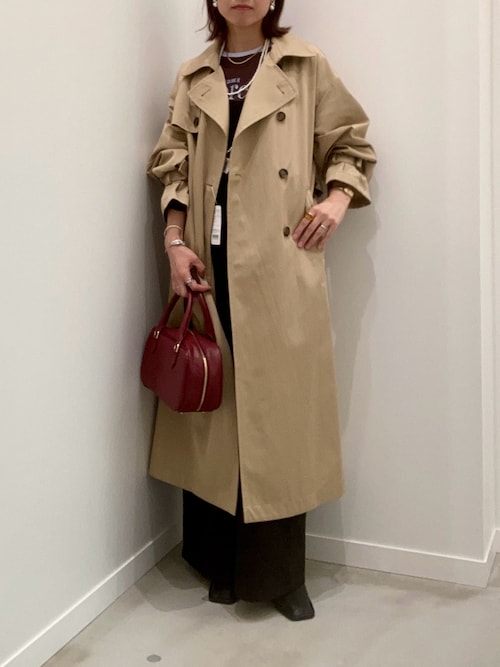 FREDY & GLOSTER　袖ボリュームトレンチコート 袖ボリュームトレンチコート | FREDY & GLOSTER(フレディ アンド