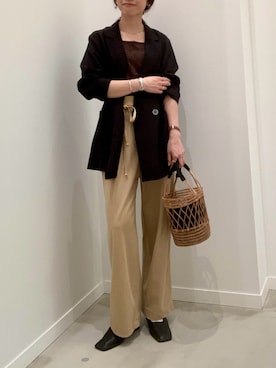 ishiさん（レディース・154cm）の春コーディネート