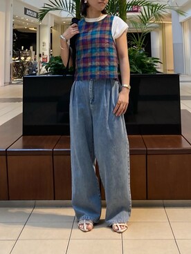 ishiさん(レディース・154cm)の夏コーディネート