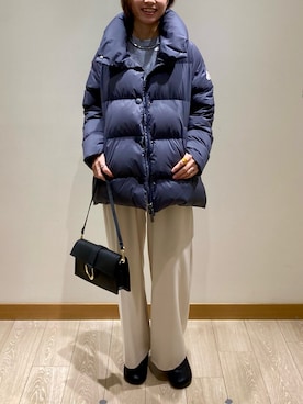 「Pyrenex（ピレネックス）のアイテム」を使った、ishiさん（レディース・154cm）の秋コーディネート
