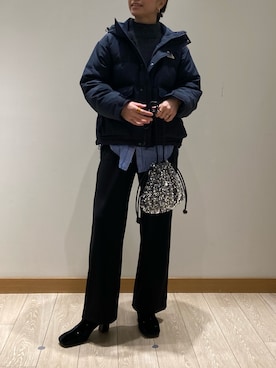 「GEVACO」｜「アイテム（シューズ）」を使った、ishiさん（レディース・154cm）の冬コーディネート