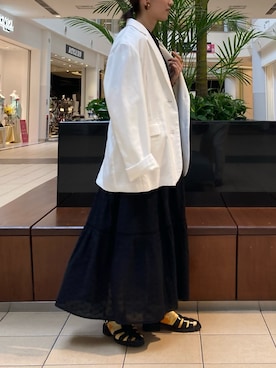 ishiさん（レディース・154cm）の春コーディネート