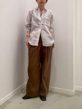 「カシュクール」｜ishiさん（レディース・154cm）の春コーディネート